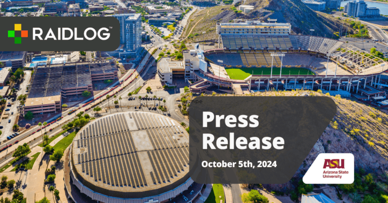 RAIDLOG Partners with Arizona State University (ASU) to Equip Students with Industry-Leading Portfolio Management Tool